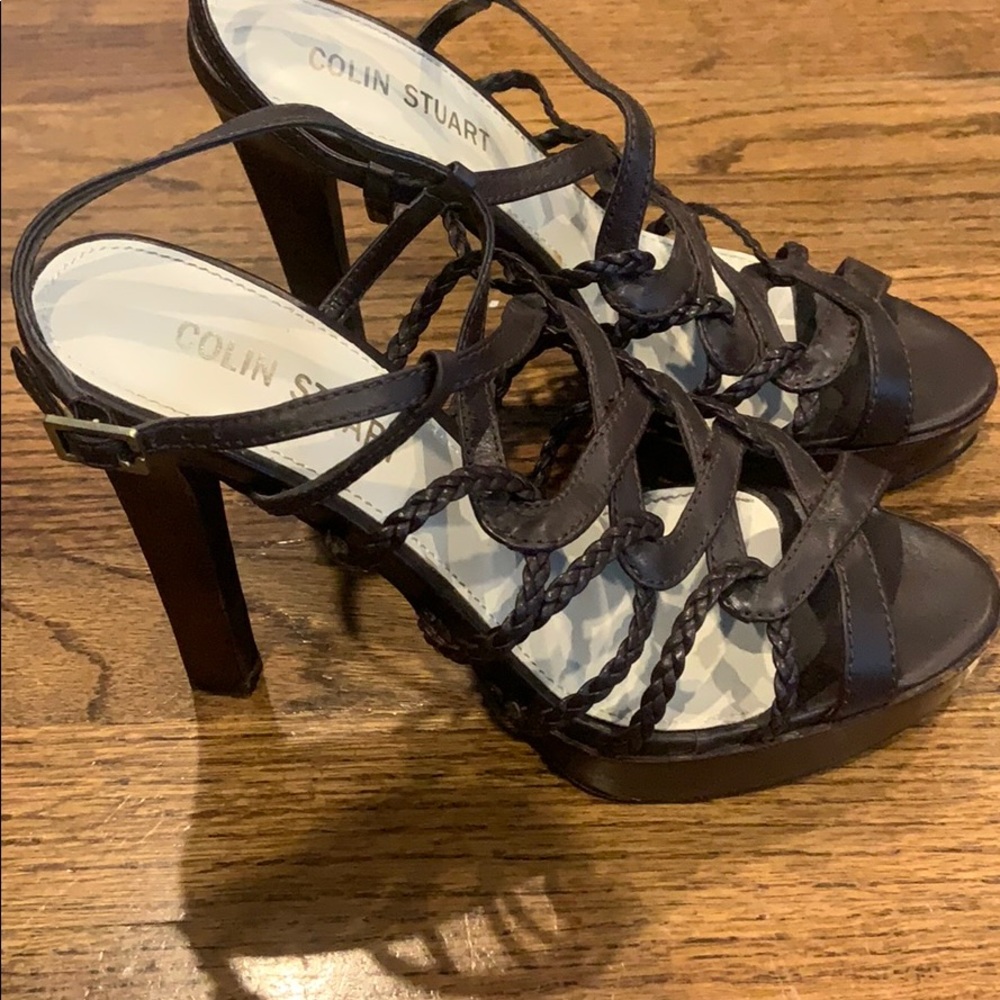 Colin Stuart Brown Strappy Sandal size 8.5